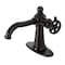 Kingston Brass Single-Handle Bathroom Faucet with Push Pop-Up, Matte Black KSD3540CG - alternate 1